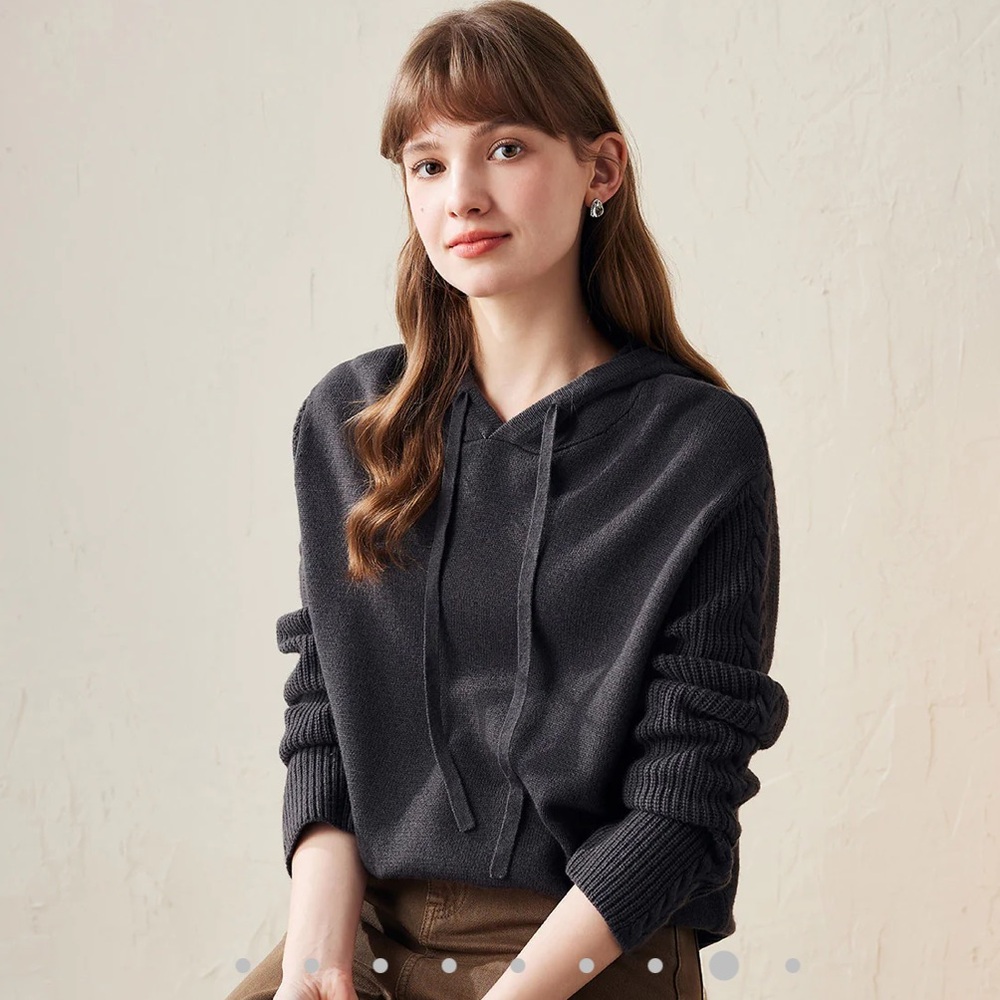 Lucky Brand Hooded Sweater - Picture 3 of 10